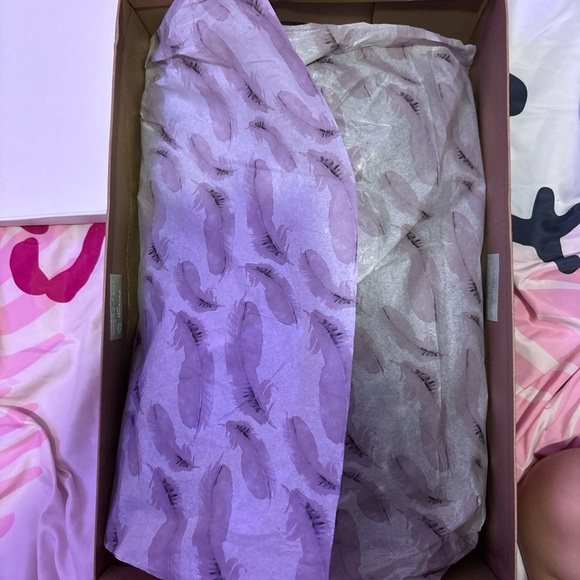 NIB Black Studded Faux Leather Boots - Picture 6 of 7